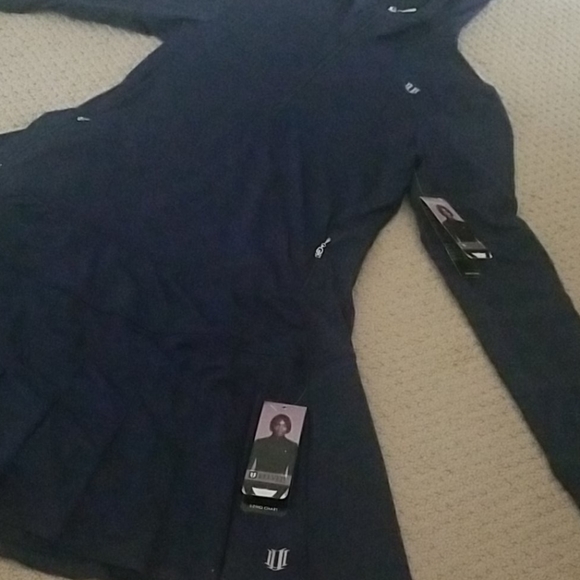 Venus Eleven Flutter Skirt Med Navy Blue - Picture 6 of 6